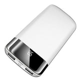 30000mah Power Bank External Battery PoverBank 2 USB LED Powerbank Portable Mobile phone Charger