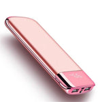 30000mah Power Bank External Battery PoverBank 2 USB LED Powerbank Portable Mobile phone Charger