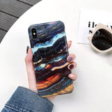 Luxury Marble Case on for Coque Samsung Galaxy A7 2018 Cover for Samsung A7 A6 Plus 2018 A70 A50 A20 A10