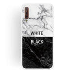 Luxury Marble Case on for Coque Samsung Galaxy A7 2018 Cover for Samsung A7 A6 Plus 2018 A70 A50 A20 A10