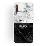 Luxury Marble Case on for Coque Samsung Galaxy A7 2018 Cover for Samsung A7 A6 Plus 2018 A70 A50 A20 A10