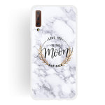 Luxury Marble Case on for Coque Samsung Galaxy A7 2018 Cover for Samsung A7 A6 Plus 2018 A70 A50 A20 A10