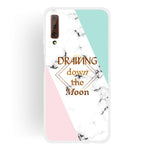 Luxury Marble Case on for Coque Samsung Galaxy A7 2018 Cover for Samsung A7 A6 Plus 2018 A70 A50 A20 A10