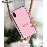 MaiYaCa Pink Love Angel Girl Black TPU Soft Phone Case Cover for iPhone X XS MAX  6 6s 7 7plus 8 8Plus 5