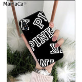 MaiYaCa Pink Love Angel Girl Black TPU Soft Phone Case Cover for iPhone X XS MAX  6 6s 7 7plus 8 8Plus 5